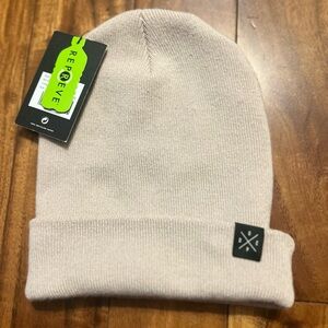 Dope Solitude beanie hat sand color NEW